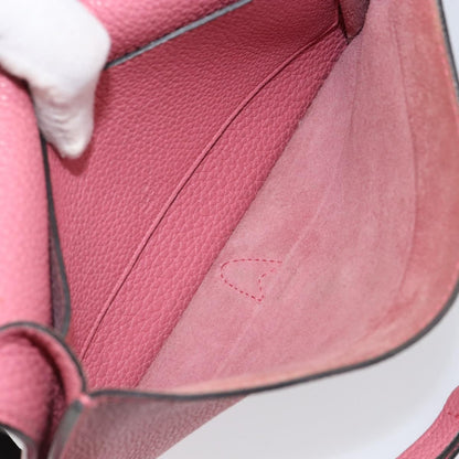 Gucci Jackie Soft Flap Shoulder Bag Leather, PINK, LEATHER, Shoulder bag