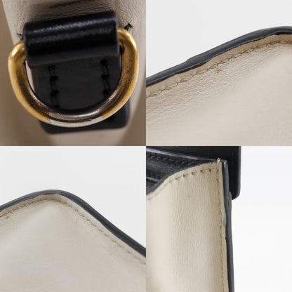 Celine Tricolor Luggage Bag Leather, BLACK, LEATHER, Handbag