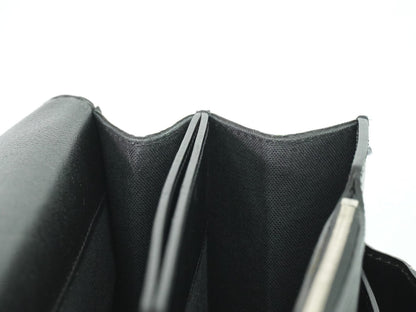 Louis Vuitton Neo Robusto 2 Briefcase Taiga Leather, BLACK, LEATHER, Briefcase