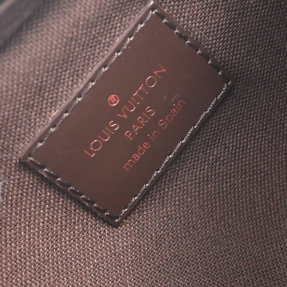 Louis Vuitton Geronimos Waist Bag Damier, BROWN, CANVAS, Clutche & pouche