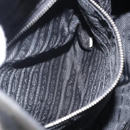 Prada Vintage Shoulder Bag Tessuto, BLACK, NYLON, Shoulder bag
