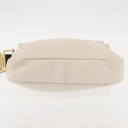 Chloe Vanessa Shoulder Bag Leather, ECRU, LEATHER, Shoulder bag