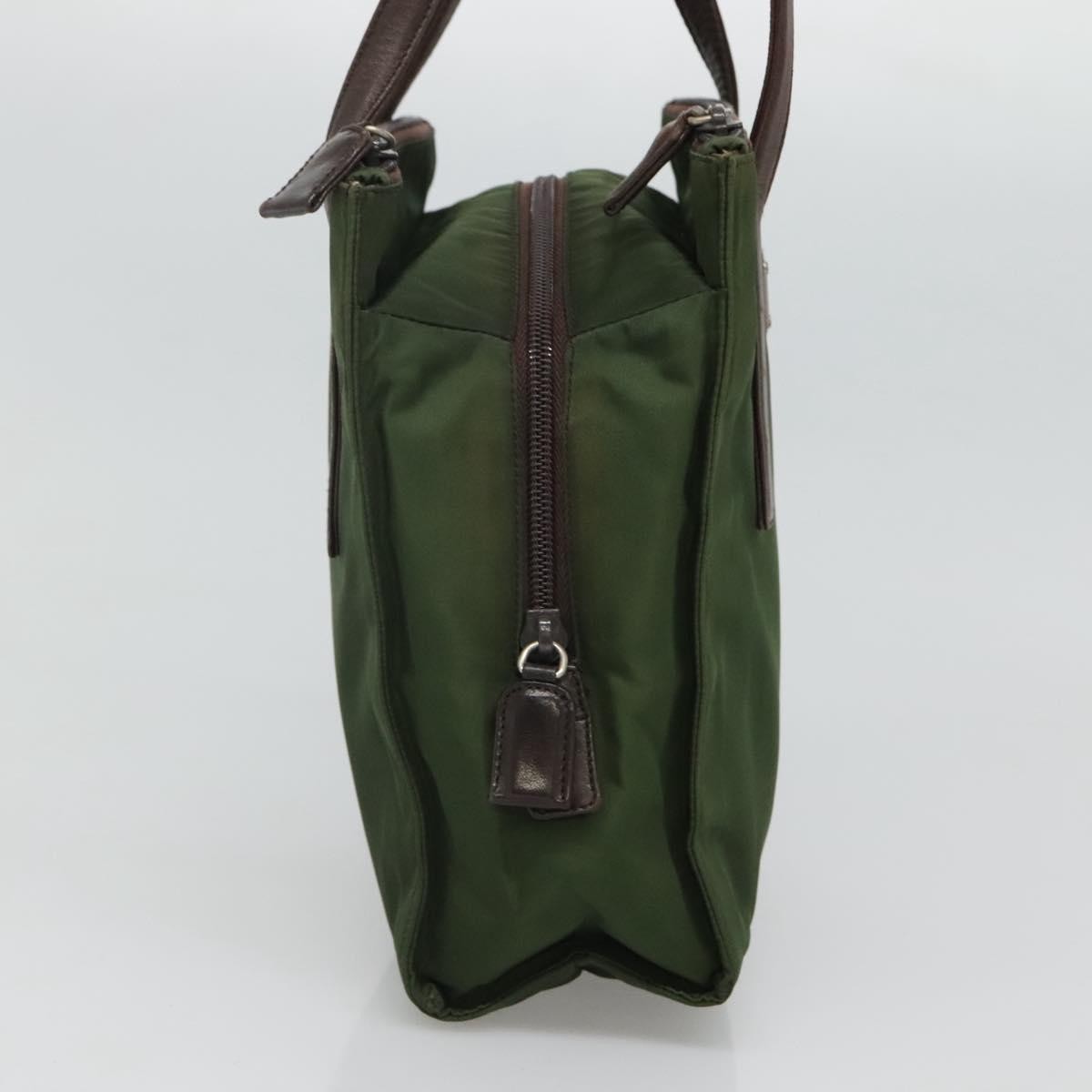Prada Vintage Handbag Tessuto, KHAKI, NYLON, Handbag