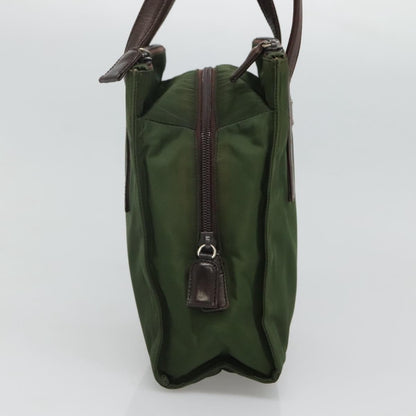 Prada Vintage Handbag Tessuto, KHAKI, NYLON, Handbag