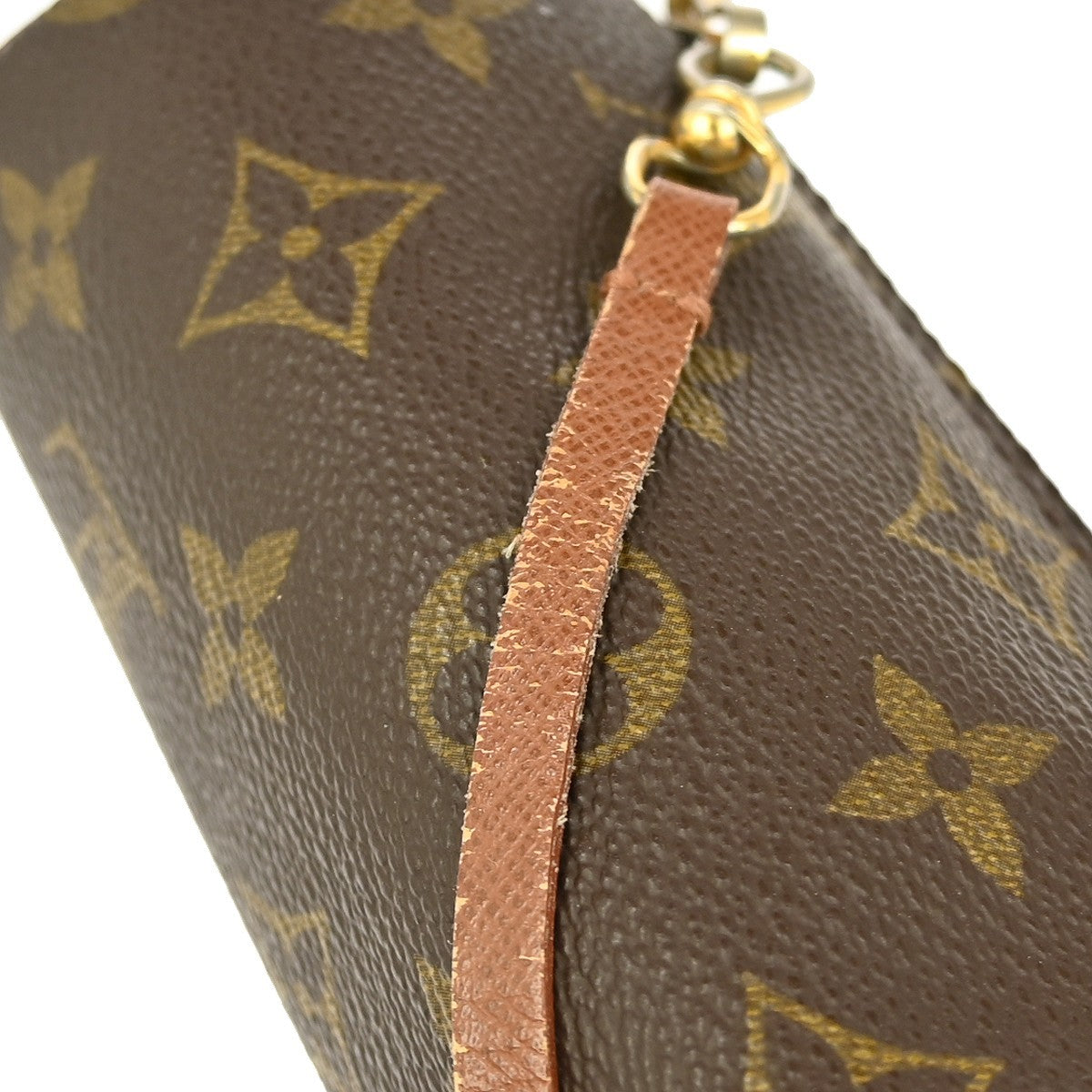 Louis Vuitton Papillon Pochette Monogram Canvas, BROWN, CANVAS, Clutche & pouche