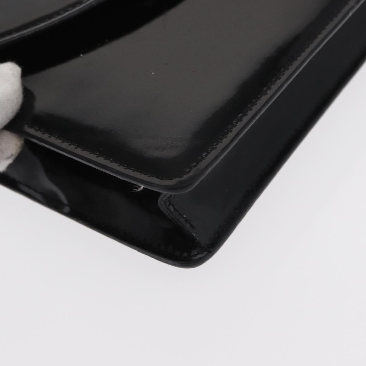 Celine Clutch Bag ENAMEL, BLACK, PATENT_LEATHER, Clutche & pouche