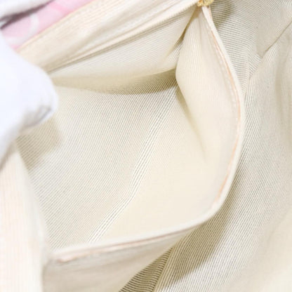 Salvatore Ferragamo Gancini Shoulder Bag Canvas, PINK, CANVAS, Shoulder bag