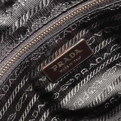 Prada Promenade Bag Saffiano Leather, BROWN, LEATHER, Handbag