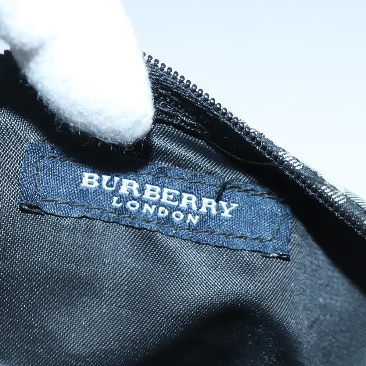 Burberry Nova check Pochette Nylon, MULTICOLOUR, NYLON, Clutche & pouche