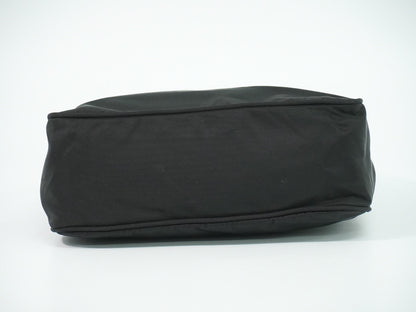 Prada Hobo Tessuto, BLACK, NYLON, Handbag
