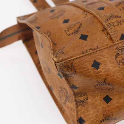 MCM Vintage Visetos Tote bag Canvas, BROWN, CANVAS, Tote bag