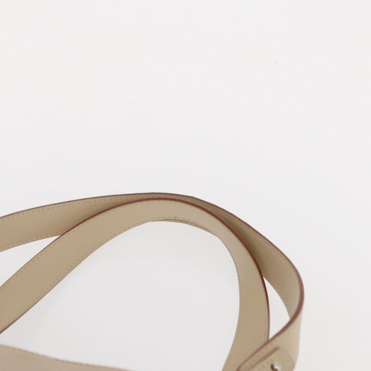 Salvatore Ferragamo Gancini handbag Nylon, BEIGE, NYLON, Handbag