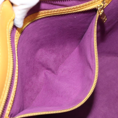 Louis Vuitton Saint Jacques Handbag Epi Leather, YELLOW, LEATHER, Shoulder bag