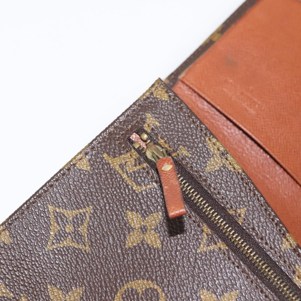Louis Vuitton Pochette Rabat Monogram Canvas, BROWN, CANVAS, Clutche & pouche