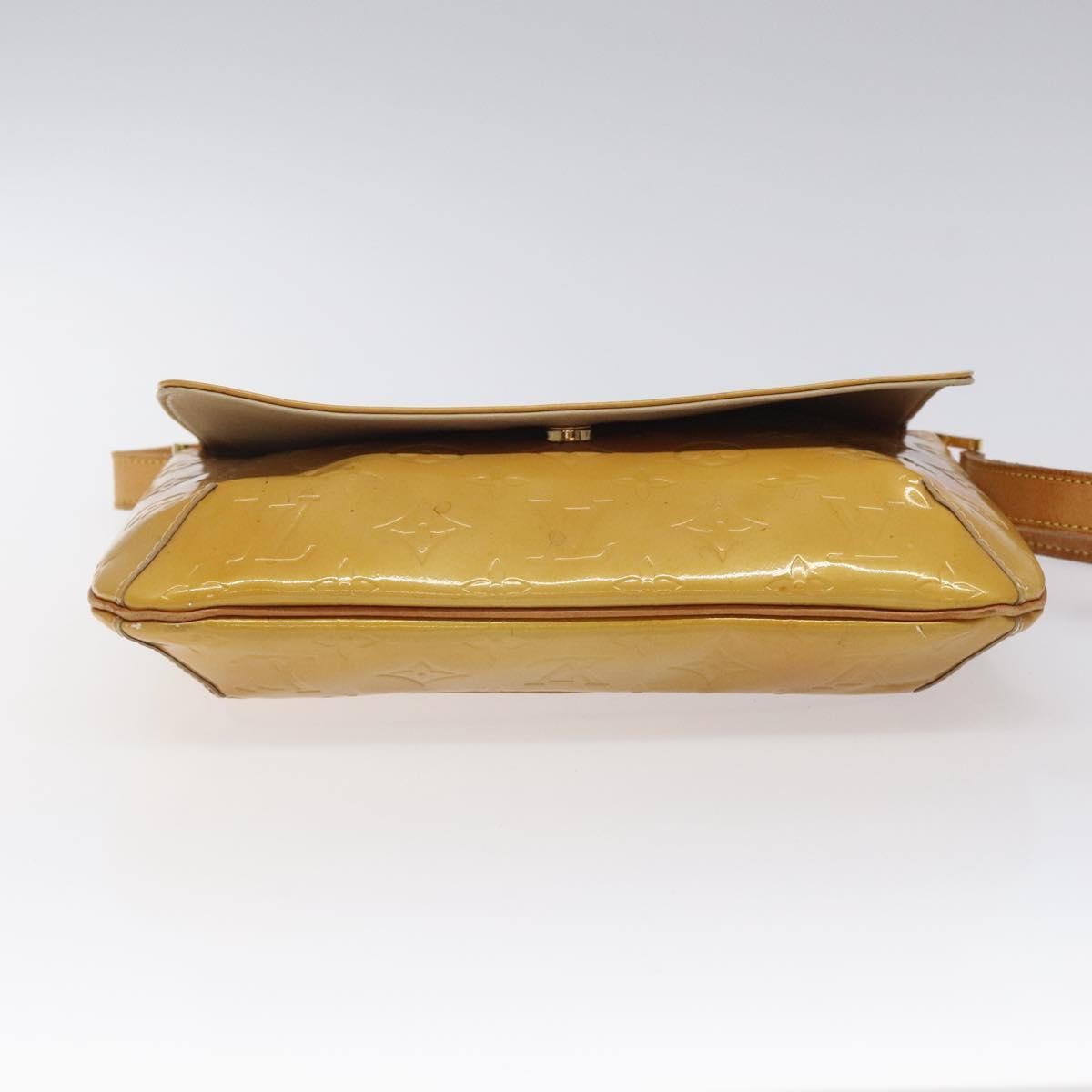 Louis Vuitton Thompson Street Handbag Monogram Vernis, BEIGE, PATENT_LEATHER, Handbag