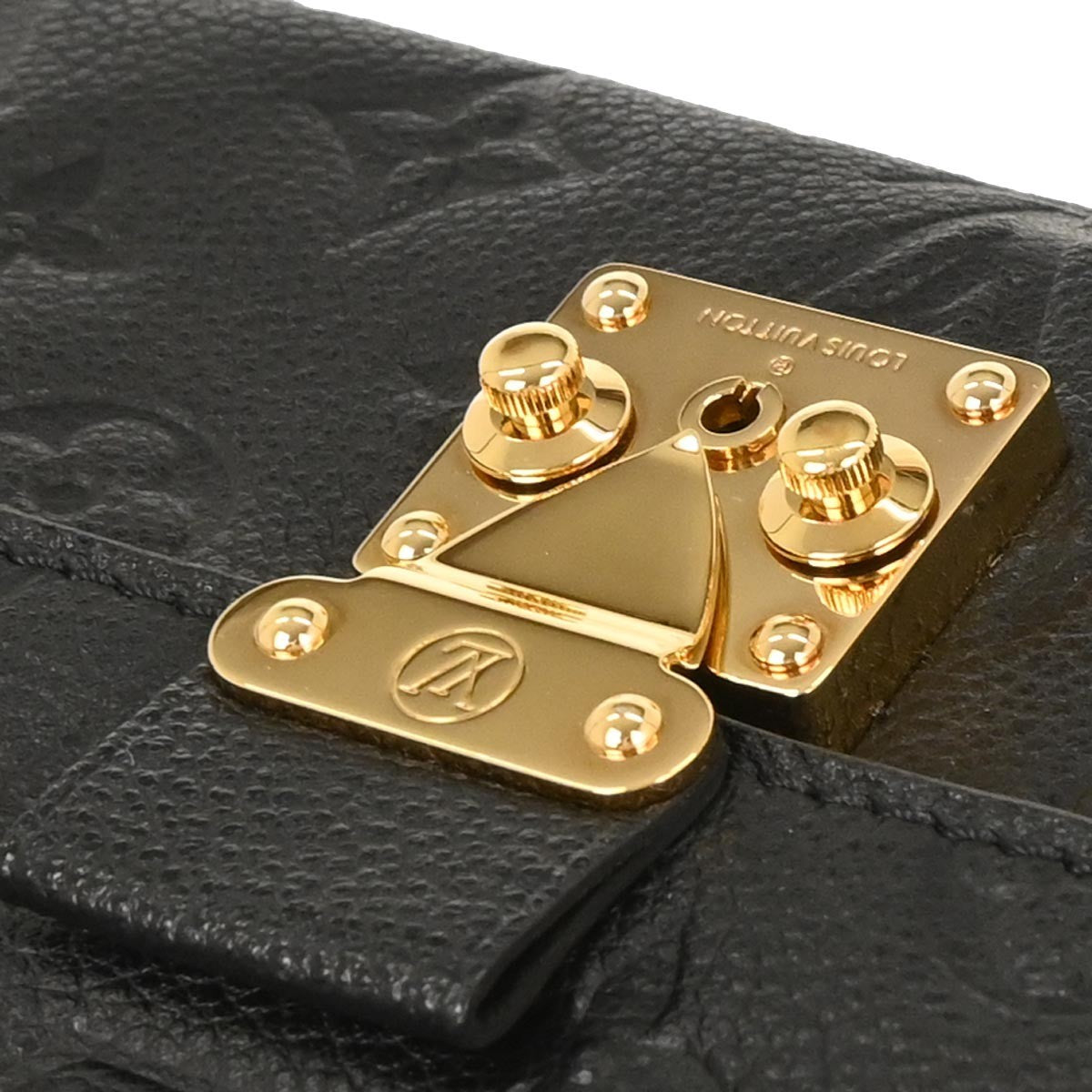 Louis Vuitton Fascinante Handbag Monogram Empreinte Leather, BLACK, LEATHER, Shoulder bag