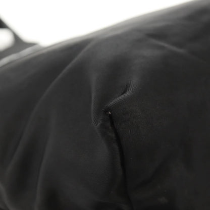 Prada Buckle Messenger Bag Tessuto, BLACK, NYLON, Shoulder bag