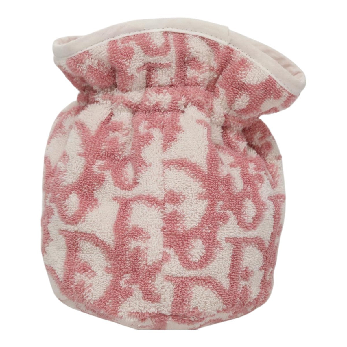 Christian Dior Vintage Trotter Pouch Pile, Pink, Canvas, Clutch
