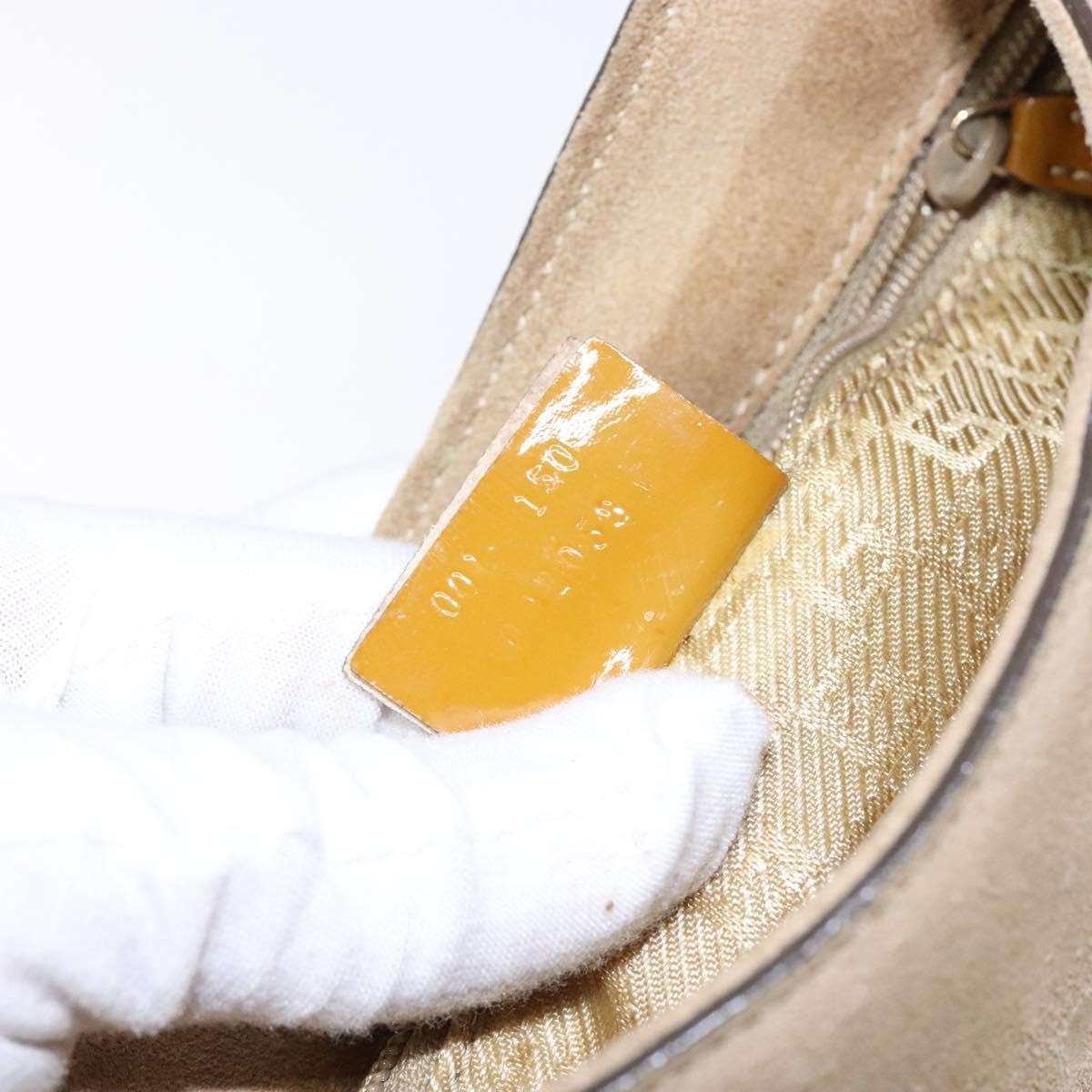 Gucci Jackie Bag Patent Leather, BEIGE, SUEDE, Shoulder bag