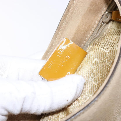 Gucci Jackie Bag Patent Leather, BEIGE, SUEDE, Shoulder bag