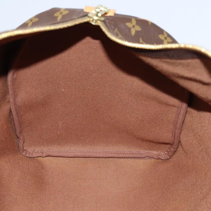 Louis Vuitton Keepall Bag Monogram Canvas, BROWN, CANVAS, Travel bag