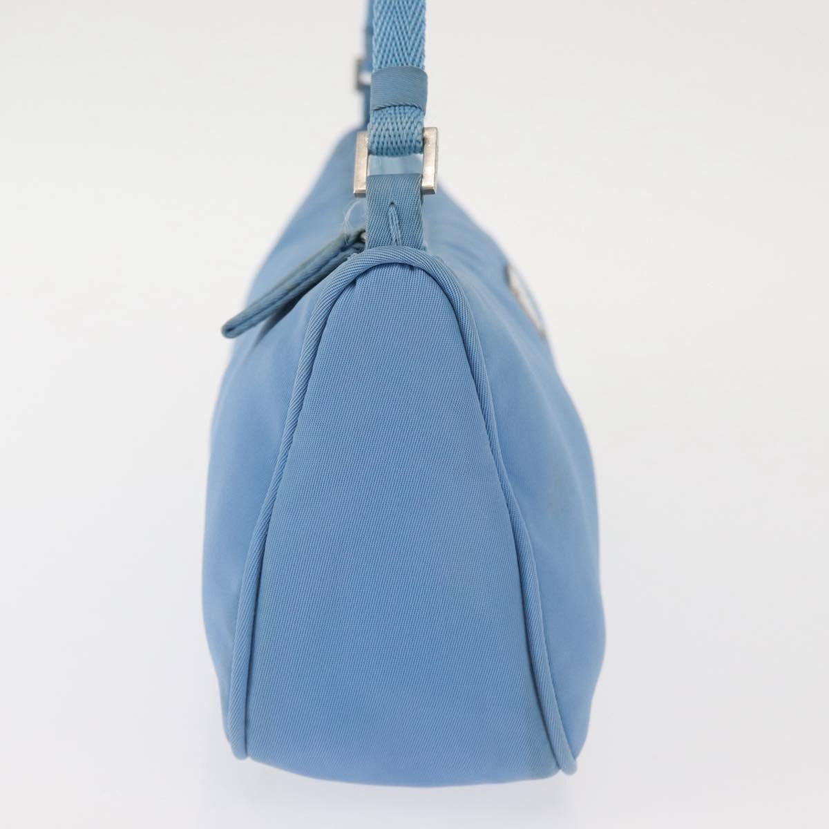 Prada Pochette Shoulder Bag Tessuto, BLUE, NYLON, Clutche & pouche