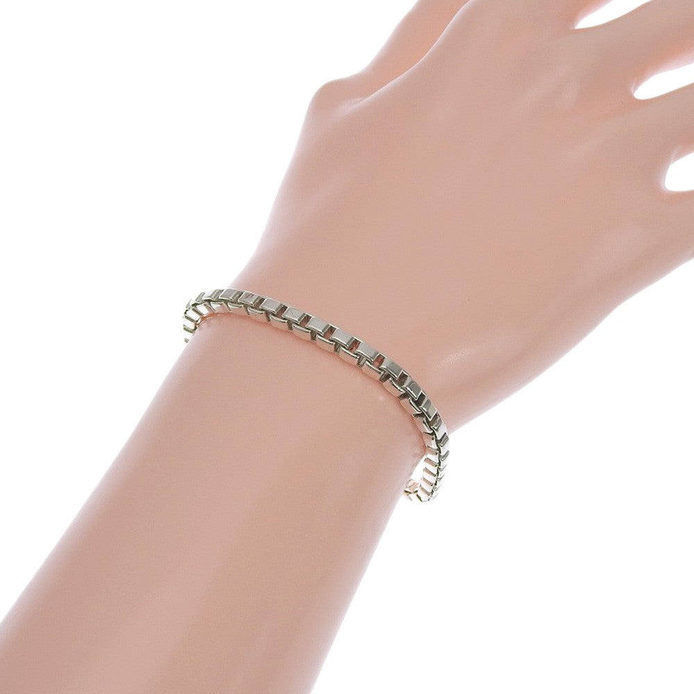 Tiffany & Co. Venetian Link Bracelet Sterling Silver, SILVER, SILVER, Bracelet