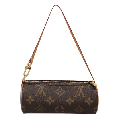 Louis Vuitton Papillon Pochette Monogram Canvas, BROWN, CANVAS, Handbag