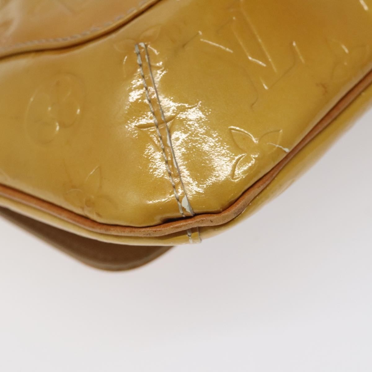 Louis Vuitton Thompson Street Handbag Monogram Vernis, BEIGE, PATENT_LEATHER, Handbag