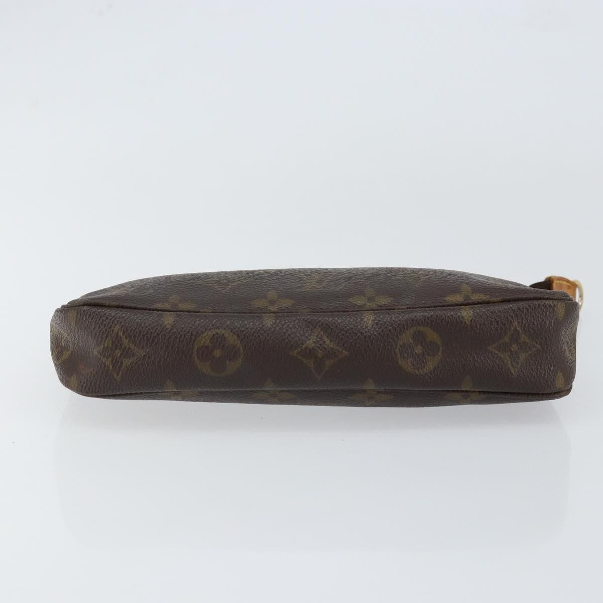 Louis Vuitton Pochette Accessoires NM Monogram Canvas, BROWN, CANVAS, Clutche & pouche