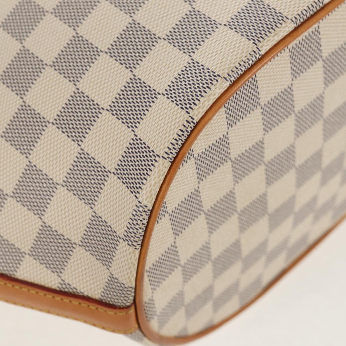 Louis Vuitton Pampelonne Handbag Damier, White, Canvas, Tote Bag