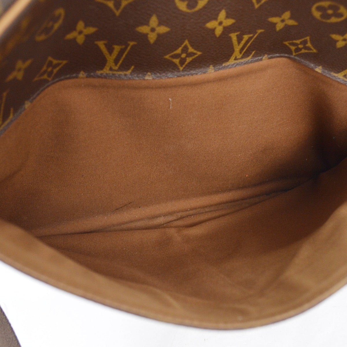 Louis Vuitton Abbesses Messenger Bag Monogram Canvas, BROWN, CANVAS, Shoulder bag