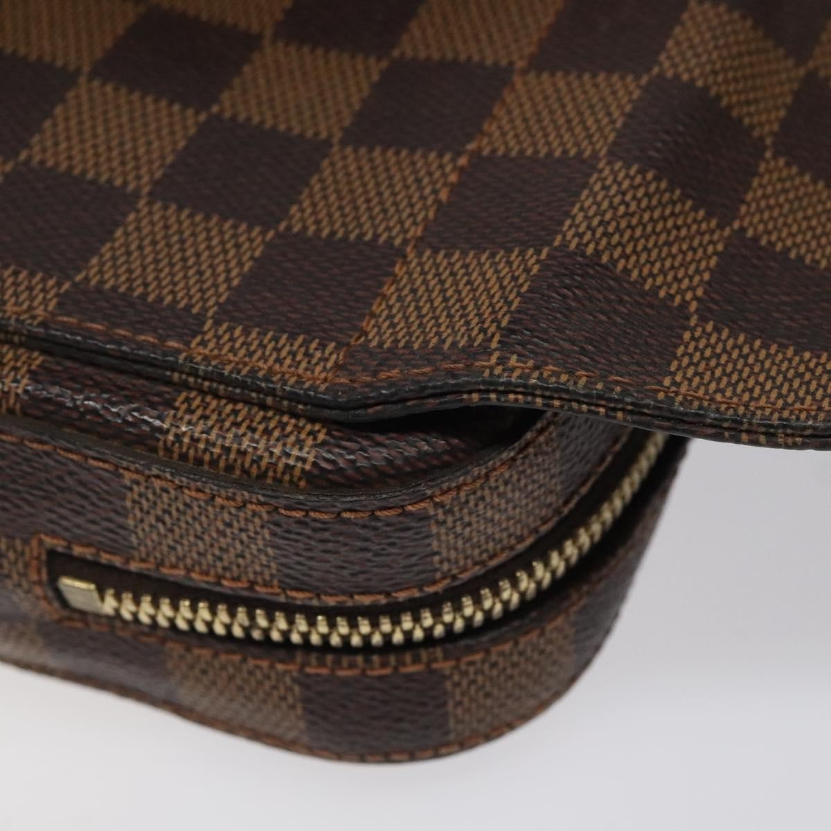 Louis Vuitton Geronimos Waist Bag Damier, BROWN, CANVAS, Shoulder bag