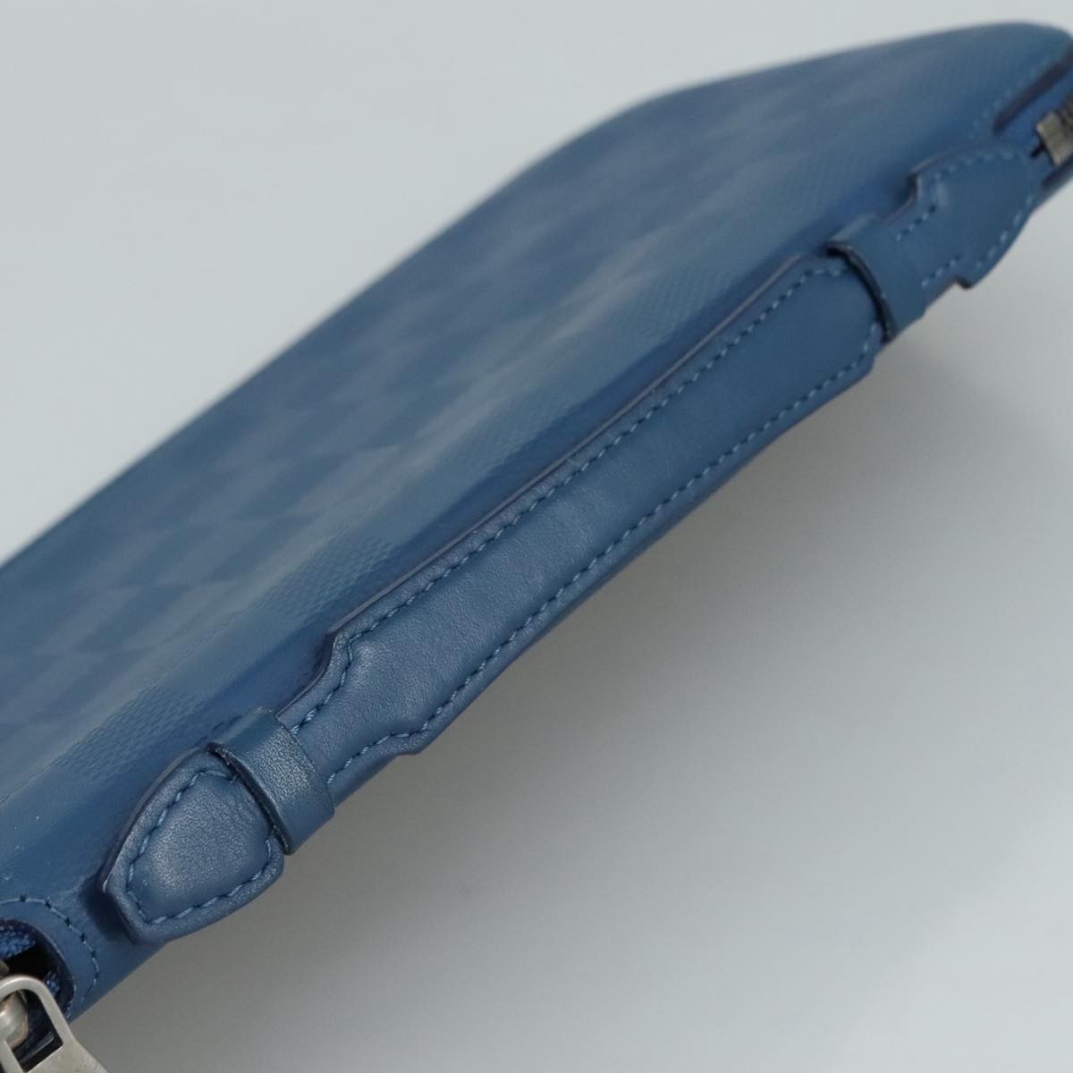 Louis Vuitton Atoll Organizer Wallet Damier Infini Leather, BLUE, LEATHER, Wallets