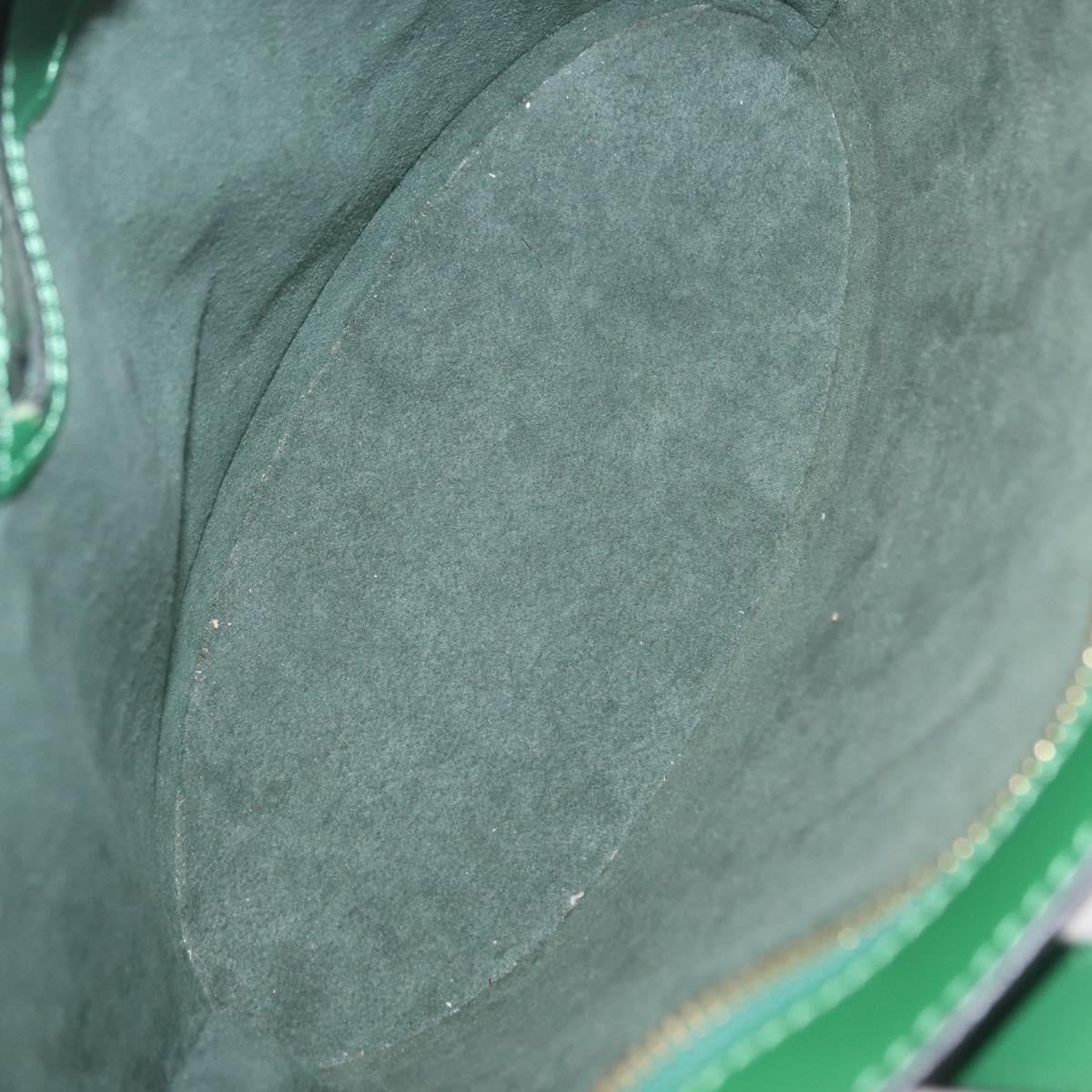 Louis Vuitton Saint Jacques Handbag Epi Leather, GREEN, EPI LEATHER, Handbag