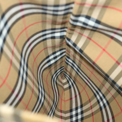 Burberry Nova Check Tote Canvas and Leather, BEIGE, CANVAS, Tote bag