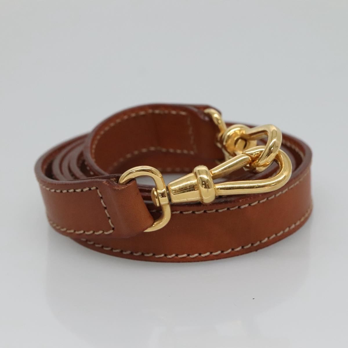 Celine Vintage Macadam Handbag Canvas and Leather, BROWN, CANVAS, Handbag