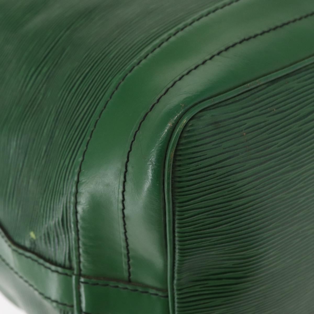 Louis Vuitton Noe Handbag Epi Leather, GREEN, LEATHER, Shoulder bag