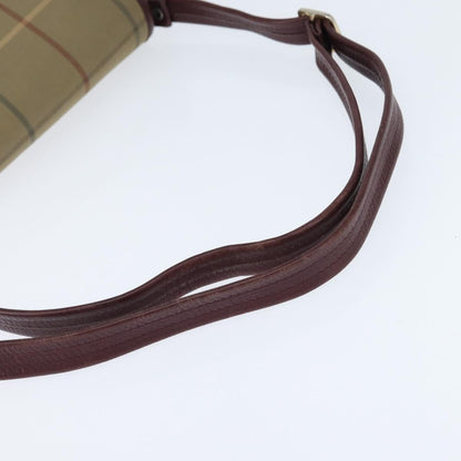 Burberry Nova check Shoulder bag Canvas, BEIGE, CANVAS, Shoulder bag