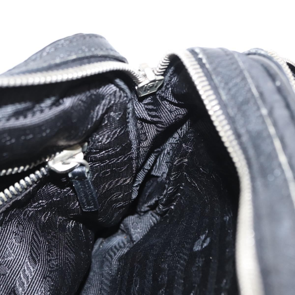 Prada Vintage Shoulder Bag Tessuto, BLACK, NYLON, Shoulder bag