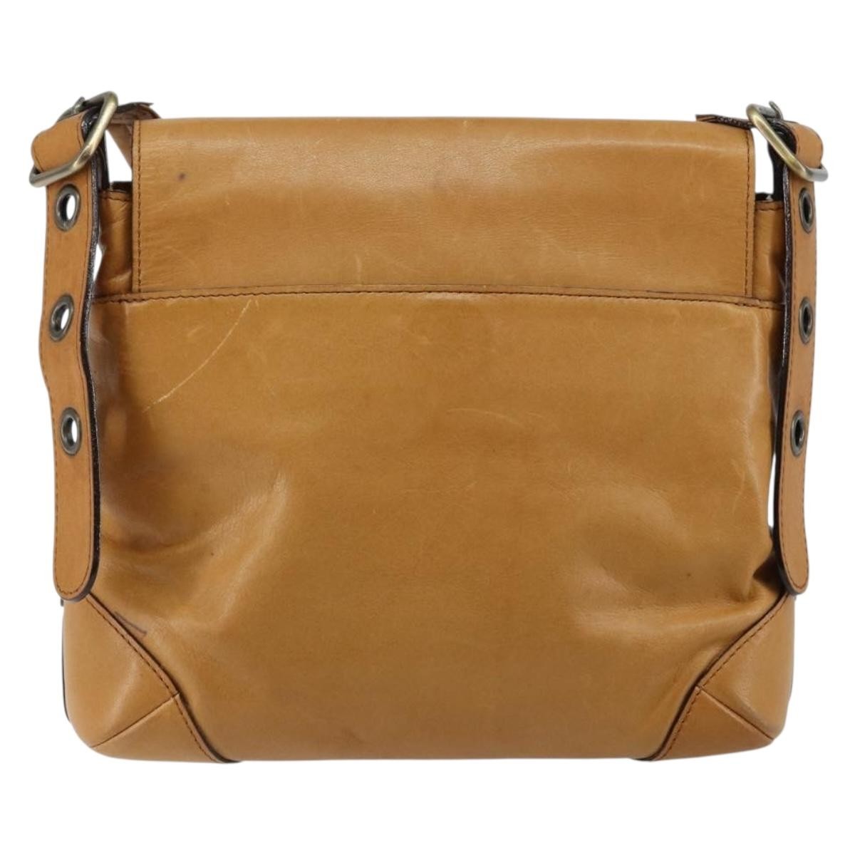 Chloe Vintage Flap shoulder bag Leather, BEIGE, LEATHER, Shoulder bag