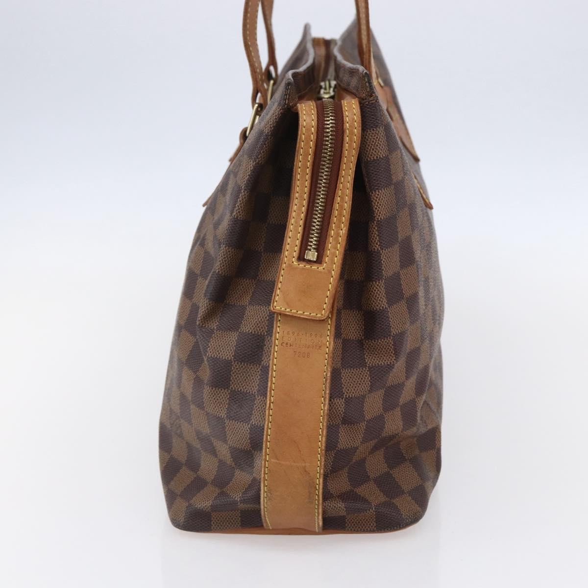 Louis Vuitton Chelsea Handbag Centenaire Damier, BROWN, CANVAS, Tote bag