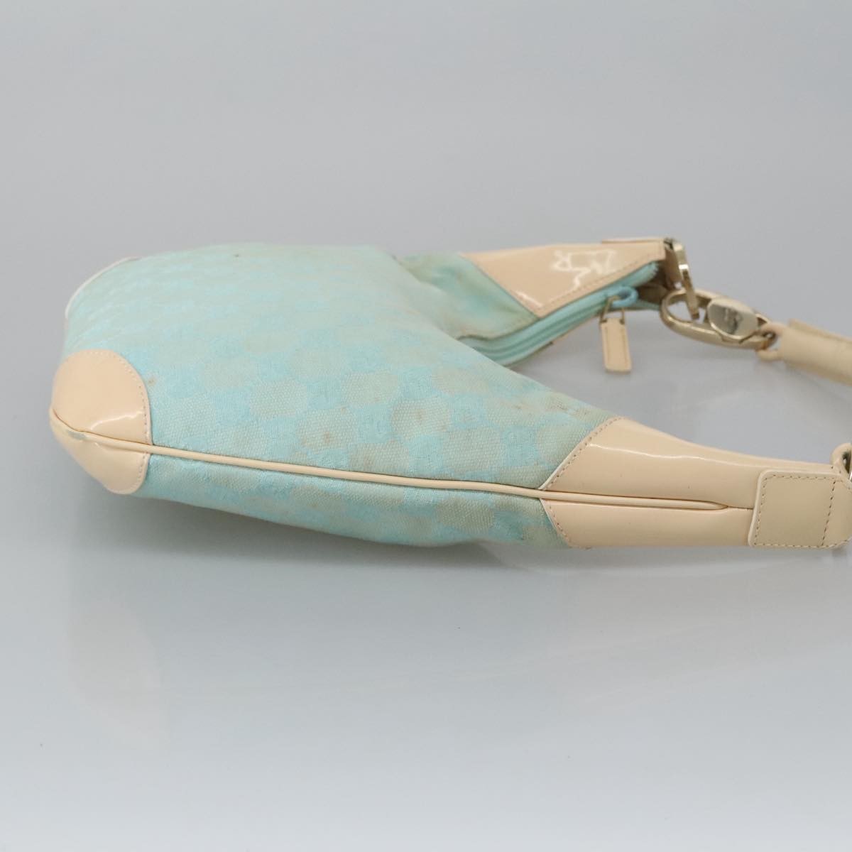 Gucci Vintage Hobo GG Canvas, BLUE, CANVAS, Shoulder bag