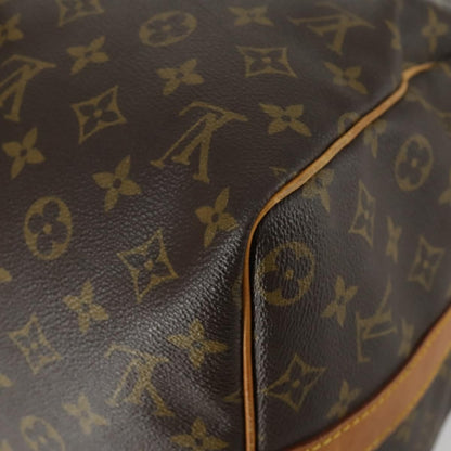 Louis Vuitton Keepall Bandouliere Bag Monogram Canvas, BROWN, CANVAS, Travel bag