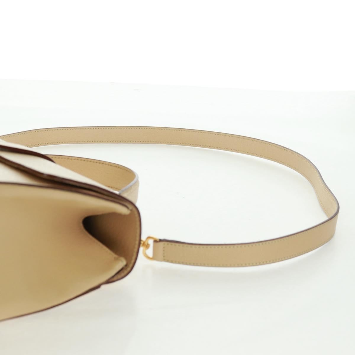 Celine 16 Top Handle Bag Grained Calfskin, BEIGE, LEATHER, Handbag