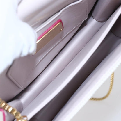 Salvatore Ferragamo Vintage Gancini Chain Shoulder Bag Canvas, MULTICOLOUR, CANVAS, Shoulder bag