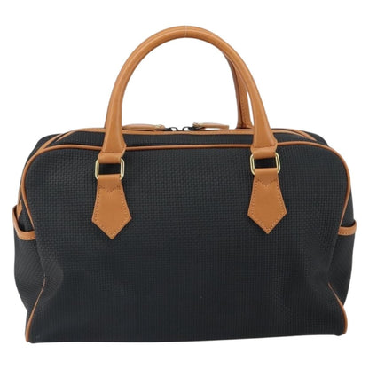 Saint Laurent Vintage Boston PVC Leather, BLACK, PVC, Handbag