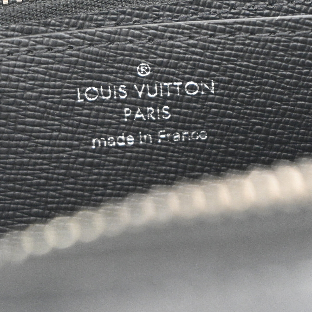 Louis Vuitton Zippy XL Monogram Eclipse Leather, BLACK, LEATHER, Wallets