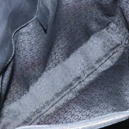 Celine C Macadam Handbag Canvas, BLACK, CANVAS, Handbag