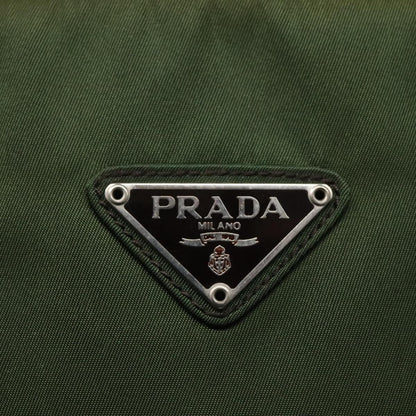 Prada Vintage Handbag Tessuto, KHAKI, NYLON, Handbag